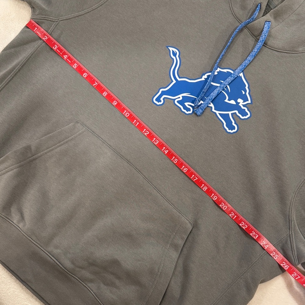 NFL Nike sweatshirt with Blue Detroit Lion Logo - Picture 13 of 16